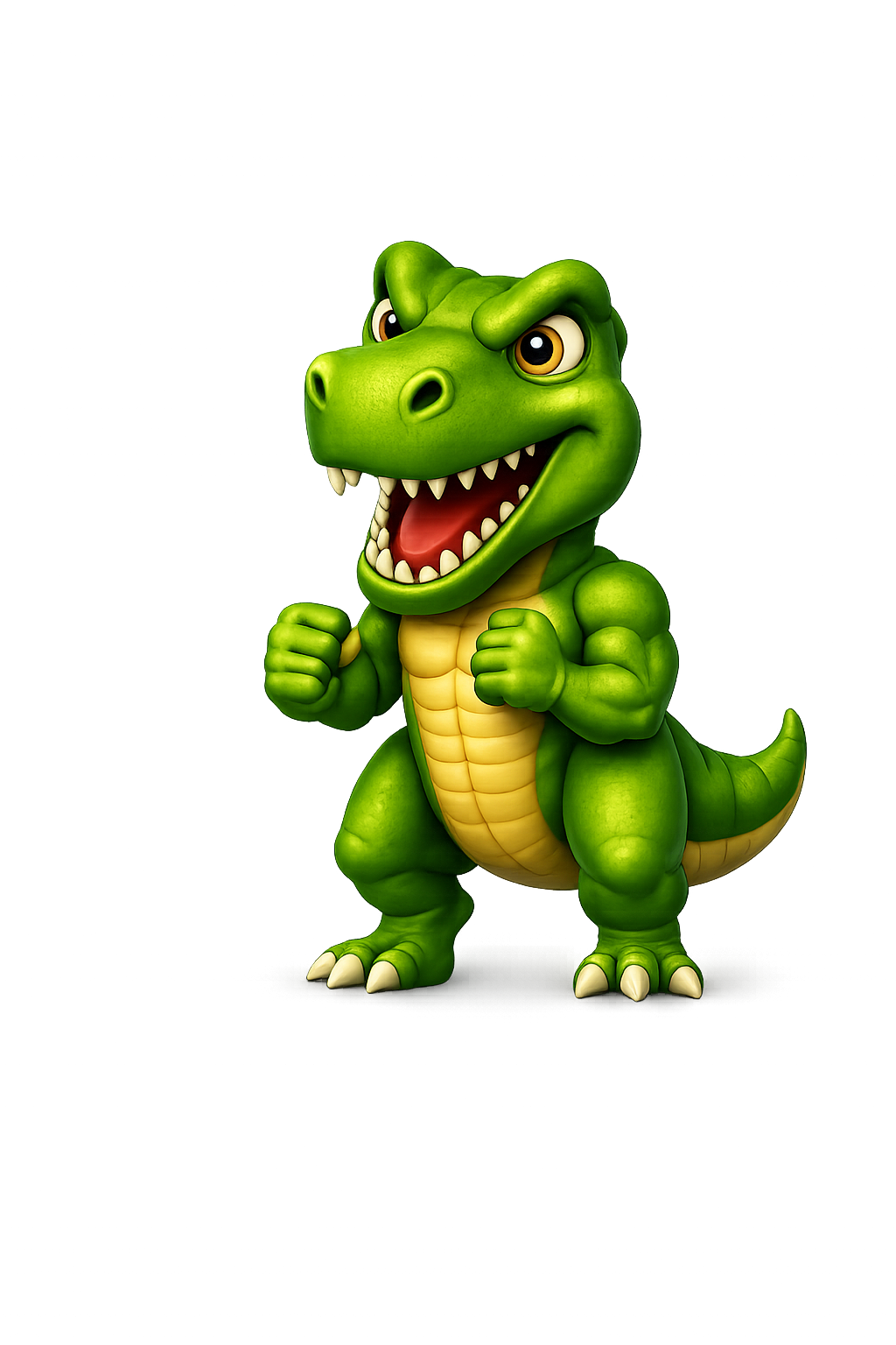 T-Rex musclé de Carnet Muscu